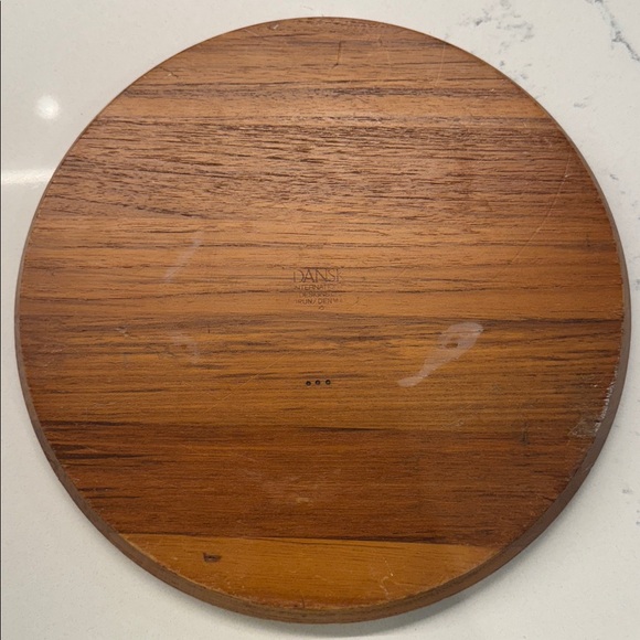 Dansk Cheese Knife with Teak Handle Matching Teak Cutting Board for Charcuterie - Picture 5 of 7